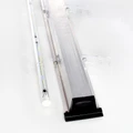 Aquaplus аквариум LUX П120 / 115л прямой Венге LED (80*35*49)+Крышка, светильник LEDDY TUBE Retro Fit Sunny 1*16 Вт, стекло 6/6 a18912