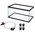 Черепашатник с дренажной системой Nomoy Pet Bottom drainage turtle tank S 40х22х20см NMP-NX-23S - фото 32205