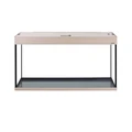 Aquaplus аквариум LUX П264 / 240л прямой выбеленный дуб LED (120*40*61)+Крышка, светильник LEDDY TUBE Retro Fit Sunny 2*18 Вт, стекло 8/8 a19315