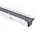 Aquaplus аквариум LUX П264 / 240л прямой выбеленный дуб LED (120*40*61)+Крышка, светильник LEDDY TUBE Retro Fit Sunny 2*18 Вт, стекло 8/8 a19315