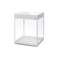 AQUAEL Glossy ST Cube Day&Night 50 (135л) аквариум БЕЛЫЙ с LED освещением из стекла "триплекс" 131993