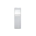 AQUAEL Glossy ST Cube Day&Night 50 (135л) аквариум БЕЛЫЙ с LED освещением из стекла "триплекс" 131993