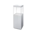 AQUAEL Glossy ST Cube Day&Night 50 (135л) аквариум БЕЛЫЙ с LED освещением из стекла "триплекс" 131993