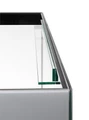 AQUAEL Glossy ST 100 серый (215л) аквариум с LED освещением 131426
