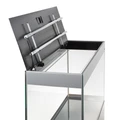 AQUAEL Glossy ST 100 серый (215л) аквариум с LED освещением 131426