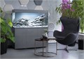 AQUAEL Glossy ST 120 серый (260л) аквариум с LED освещением 131427