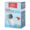 Aqua Reef - компрессор аккумуляторный одноканальный для аквариума AP PRO LB, 2 Вт, с кабелем USB в комплекте 460884 - фото 33274