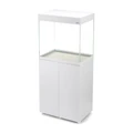 AQUAEL OPTI SET 130 л (белый) - аквариум из осветлённого стекла Opti White, 61x41x56 см 132497