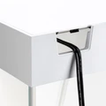 AQUAEL OPTI SET 130 л (белый) - аквариум из осветлённого стекла Opti White, 61x41x56 см 132497