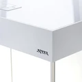AQUAEL OPTI SET 130 л (белый) - аквариум из осветлённого стекла Opti White, 61x41x56 см 132497
