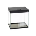 AQUAEL OPTI SET 130 л (черный) - аквариум из осветлённого стекла Opti White, 61x41x56 см AQ-132496