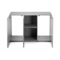 AQUAEL подставка под аквариум OPTI SET 240 л (серая) - 3 дверцы, 121x41x80 см AQ-132638 - фото 33969