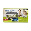 AQUAEL Leddy Plus Day&Night 75 - 105л аквариум чёрный, прямоугольный, с 2-режимным освещением день/ночь 124534