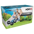 AQUAEL AQUA4FAMILY 80 D&N 2.0 / 102 л - аквариум фигурный, черный 124266