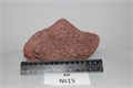 Бурый вулканический камень "M" №15(10-15 см) - пористый камень. На фото - именно тот камень, который вы получите PR-222506-15