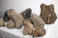 GLOXY "Галапагосский пористый" ЭКСКЛЮЗИВ набор камней разных размеров (упаковка-20 кг) GL-004980-1