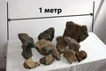 GLOXY "Галапагосский пористый" ЭКСКЛЮЗИВ набор камней разных размеров (упаковка-20 кг) GL-004980-1